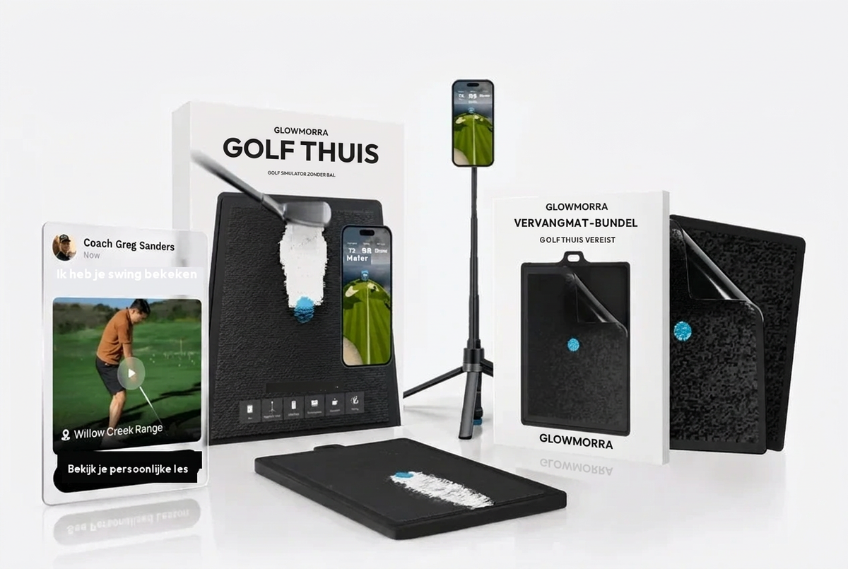 Glowmorra Golf Thuis Heel seizoen bundel met vier reservepads